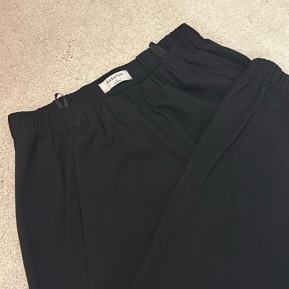 Aritzia Babaton Dexter Pants Sz S Black - Picture 4 of 9